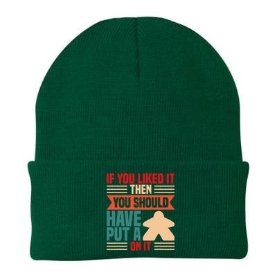 If You Liked It Board Game Board Gamer Tabletop Knit Cap Winter Beanie