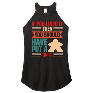 If You Liked It Board Game Board Gamer Tabletop Women's Perfect Tri Rocker Tank