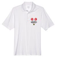 If You Like My Ornaments Funny Christmas Men's Origin Performance Pique Polo