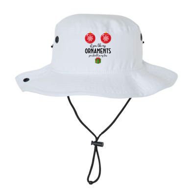 If You Like My Ornaments Funny Christmas Bucket Hat