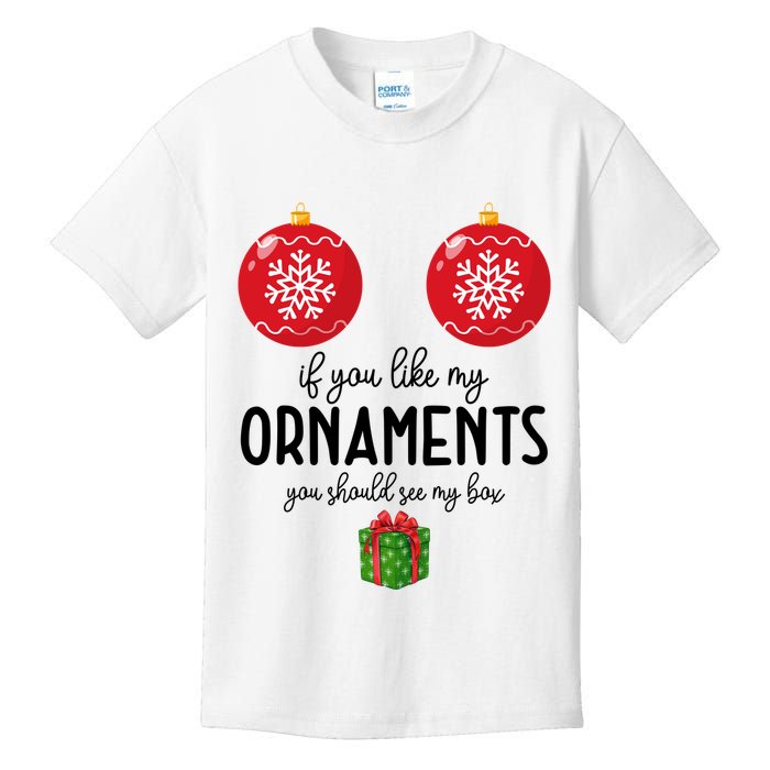 If You Like My Ornaments Funny Christmas Kids T-Shirt