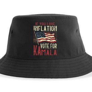 If You Love Inflation Vote For Comrade Kamala Sustainable Bucket Hat