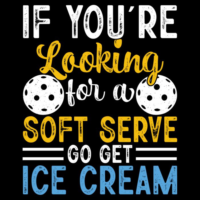 If You Looking For A Soft Serve Got Get Ice Cream Pickleball Gift Backpack