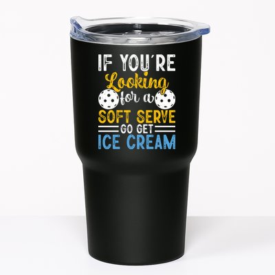 If You Looking For A Soft Serve Got Get Ice Cream Pickleball Gift Tumbler