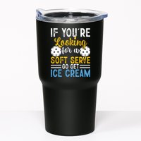 If You Looking For A Soft Serve Got Get Ice Cream Pickleball Gift Tumbler