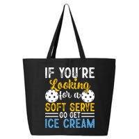If You Looking For A Soft Serve Got Get Ice Cream Pickleball Gift 25L Jumbo Tote