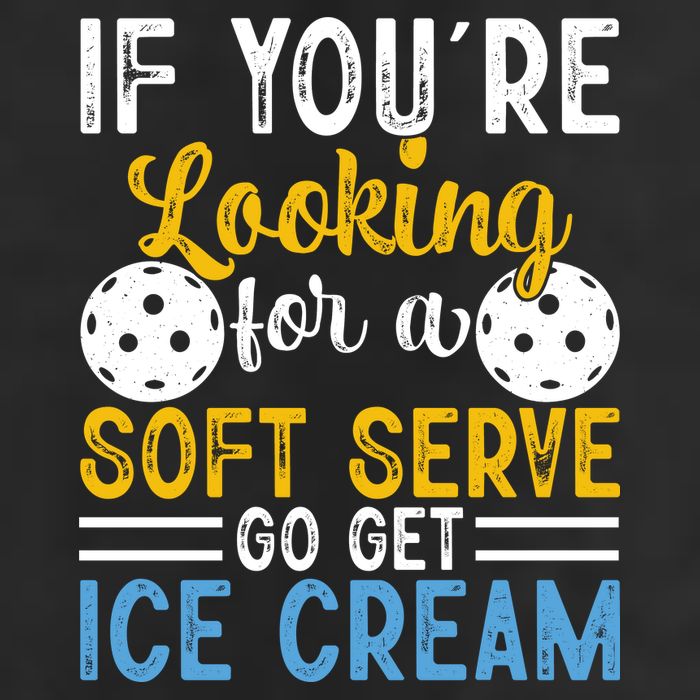 If You Looking For A Soft Serve Got Get Ice Cream Pickleball Gift Trucker Hat