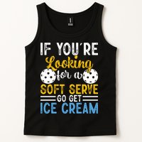 If You Looking For A Soft Serve Got Get Ice Cream Pickleball Gift Tank Top