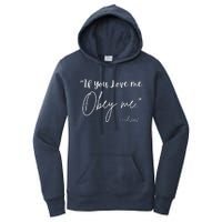 If You Love Me Let Obey Me Happy Together Women's Pullover Hoodie