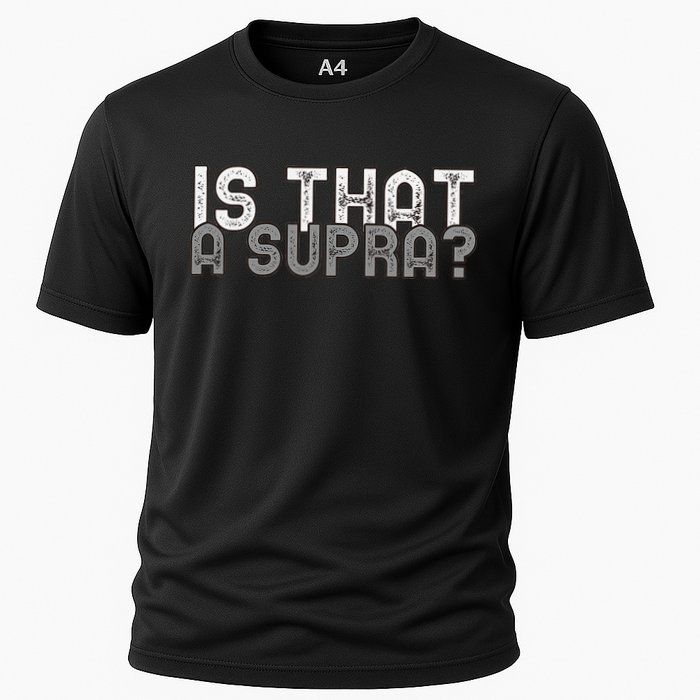 Is That a Supra Funny Car Auto Enthusiast JDM  Cooling Performance Crew T-Shirt