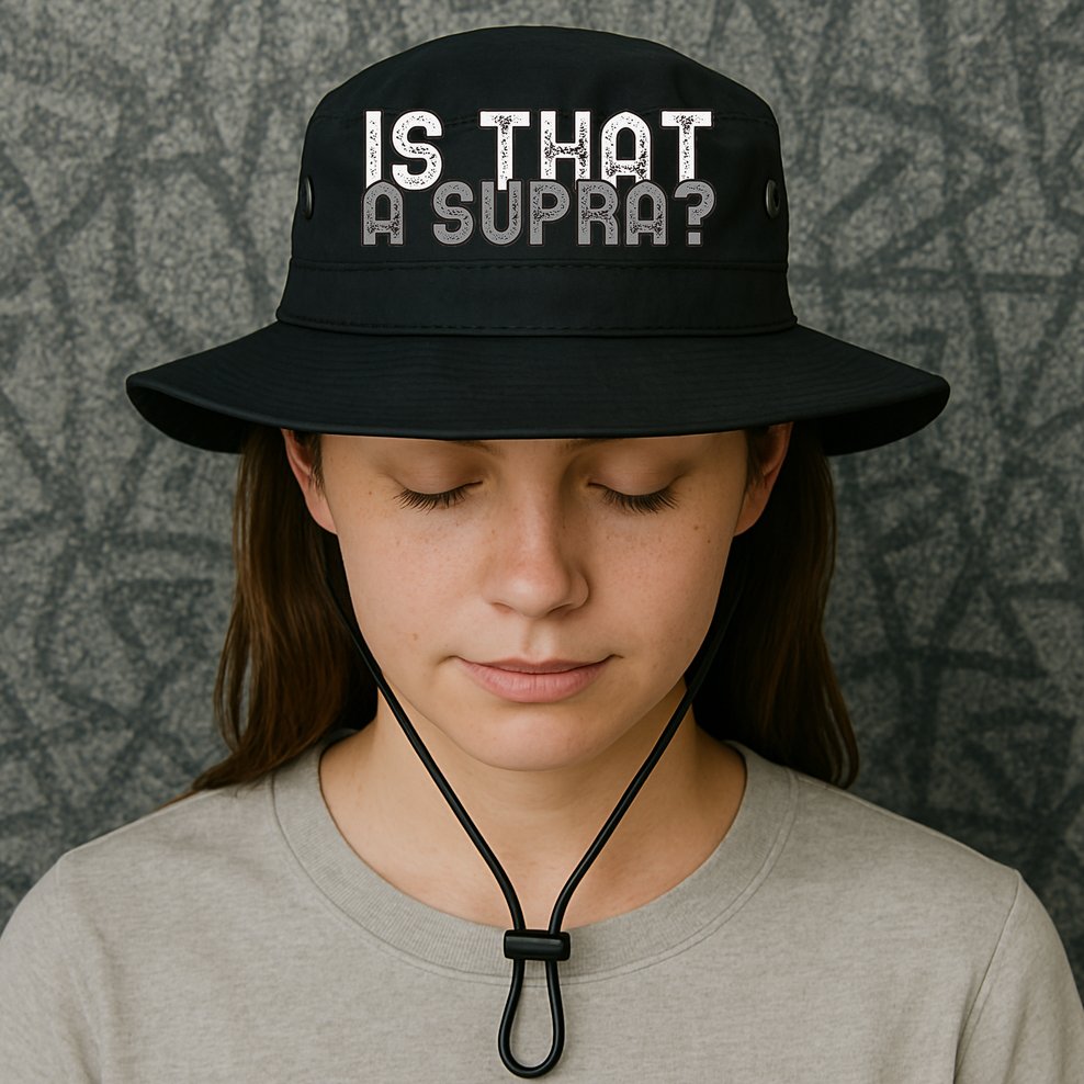 Is That a Supra Funny Car Auto Enthusiast JDM  Bucket Hat