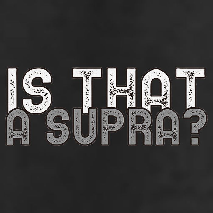 Is That a Supra Funny Car Auto Enthusiast JDM  25L Jumbo Tote
