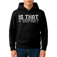 Is That a Supra Funny Car Auto Enthusiast JDM  Kids Hoodie