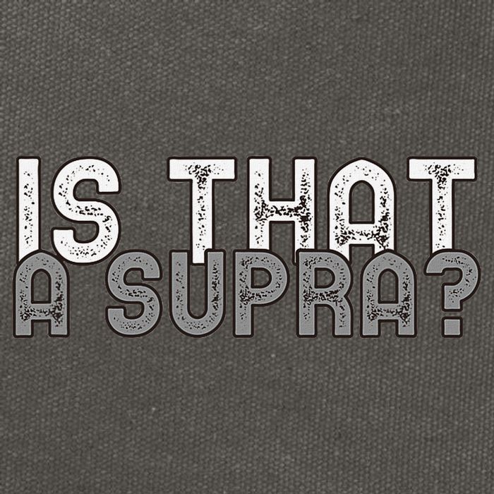 Is That a Supra Funny Car Auto Enthusiast JDM  Cotton Canvas Backpack