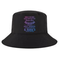 If You Mess With Me My Papa And Nana Is Coming Gift Cool Comfort Performance Bucket Hat