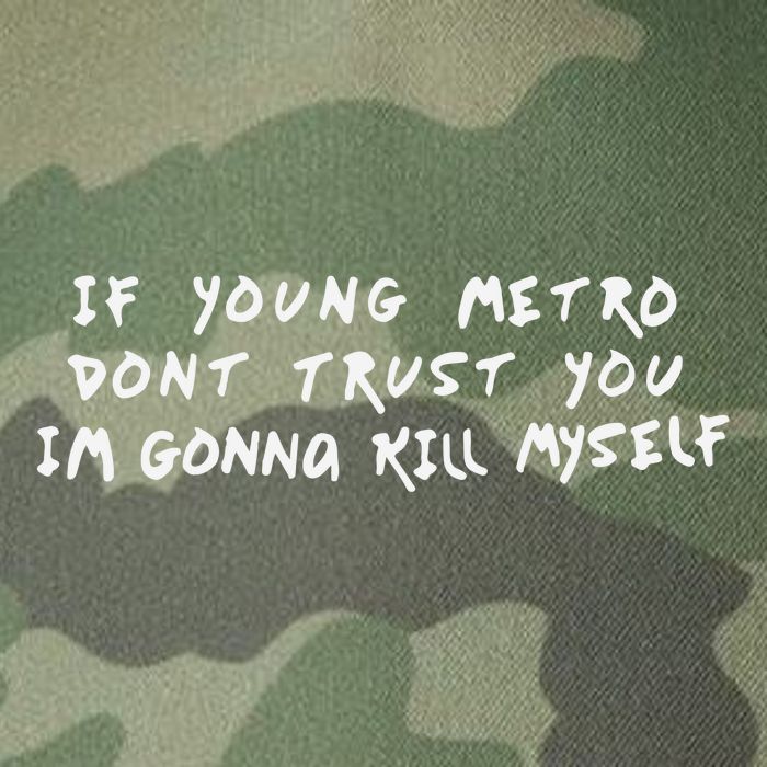 If Young Metro Don’T Trust You I’M Gonna Kill Myself Legacy Tie Dye Trucker Hat