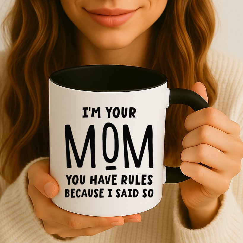 Im Your Mom Your Rules Are Invalid Matching Siblings Mug