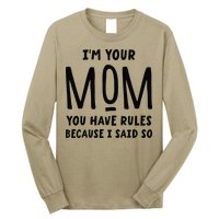 Im Your Mom Your Rules Are Invalid Matching Siblings Long Sleeve Shirt