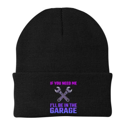 If You Need Me I’Ll Be In The Garage Mechanic Knit Cap Winter Beanie