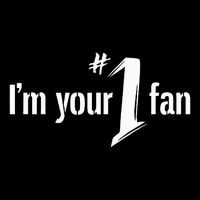 IM Your Number One Fan Drawstring Bag