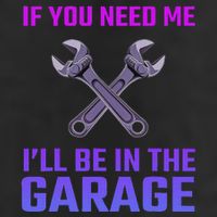 If You Need Me I’Ll Be In The Garage Mechanic For Car Knit Cap Winter Beanie