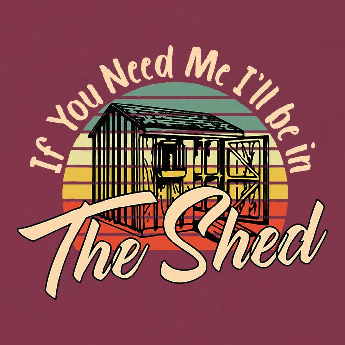 If You Need Me  ILl Be In The Shed Funny Mechanic Gardener 16oz Travel Tumbler