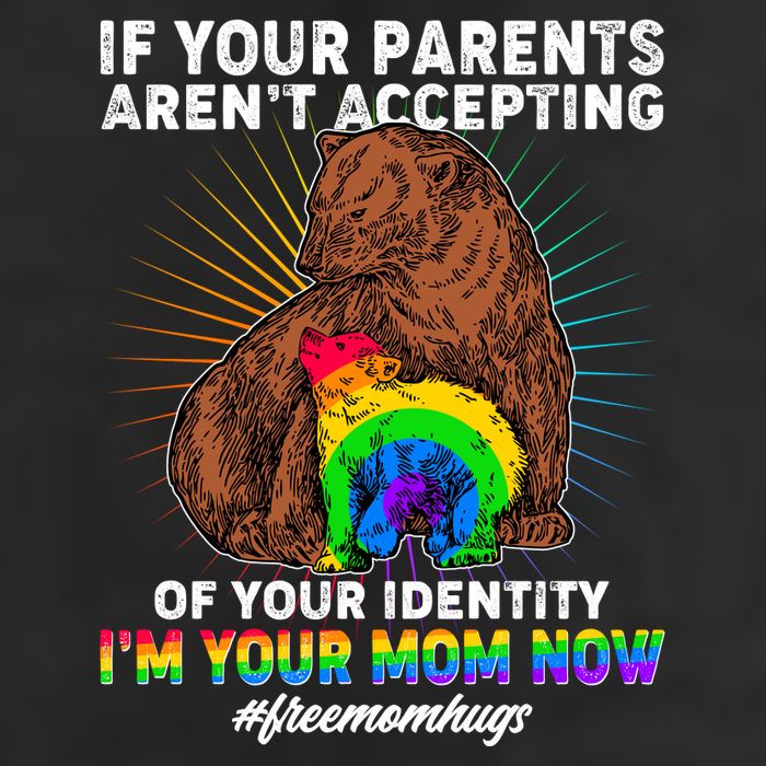 If Your Parents Aren't Accepting Of Your Identity I'm Your Mom Now #FreeMomHugs Adult Drive Performance Visor