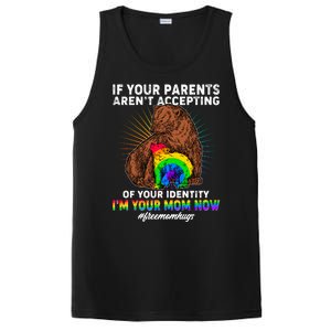 If Your Parents Aren't Accepting Of Your Identity I'm Your Mom Now #FreeMomHugs PosiCharge Competitor Tank