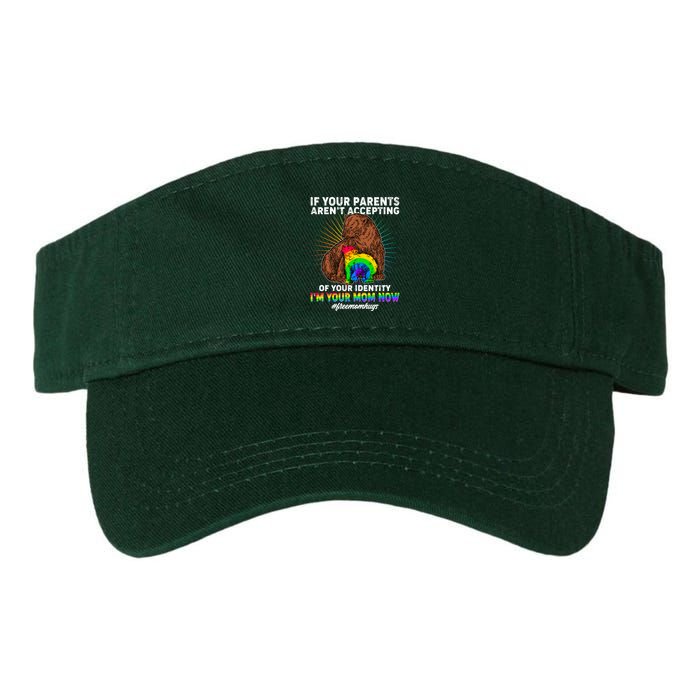 If Your Parents Aren't Accepting Of Your Identity I'm Your Mom Now #FreeMomHugs Visor
