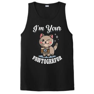 I'm Your Pawtogrrfur Photography Camera Cat Photographer Gift PosiCharge Competitor Tank