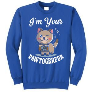 I'm Your Pawtogrrfur Photography Camera Cat Photographer Gift Sweatshirt