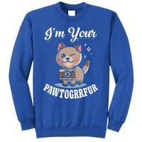 I'm Your Pawtogrrfur Photography Camera Cat Photographer Gift Sweatshirt