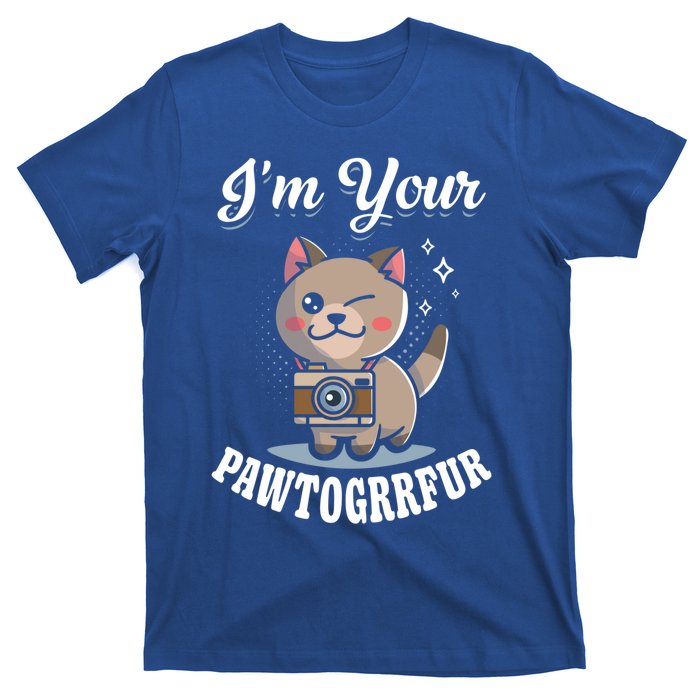 I'm Your Pawtogrrfur Photography Camera Cat Photographer Gift T-Shirt