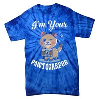 I'm Your Pawtogrrfur Photography Camera Cat Photographer Gift Tie-Dye T-Shirt