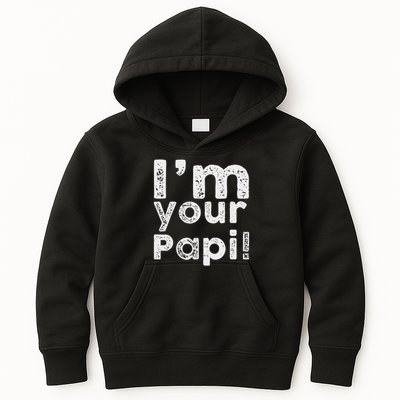 Im Your Papi Vintage Wrestling For Men Boys Kids Kids Hoodie