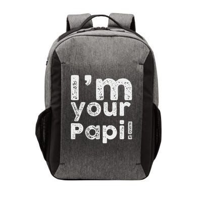 Im Your Papi Vintage Wrestling For Men Boys Kids Vector Backpack