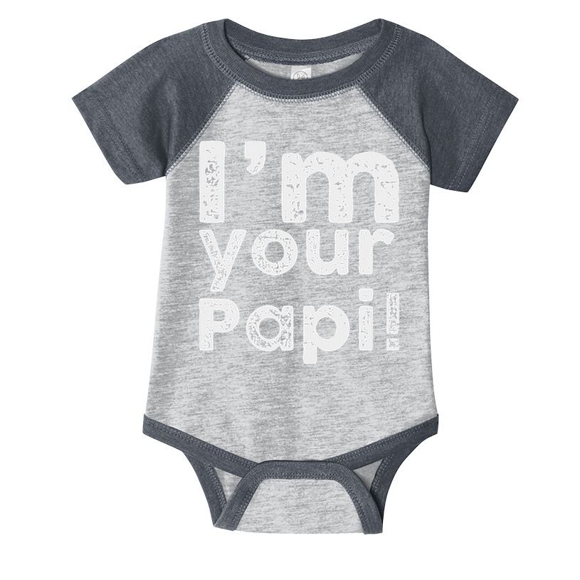Im Your Papi Vintage Wrestling For Men Boys Kids Infant Baby Jersey Bodysuit