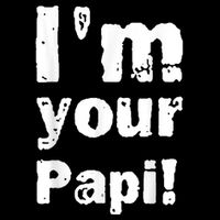 I’M Your Papi Pom Pom 12in Knit Beanie