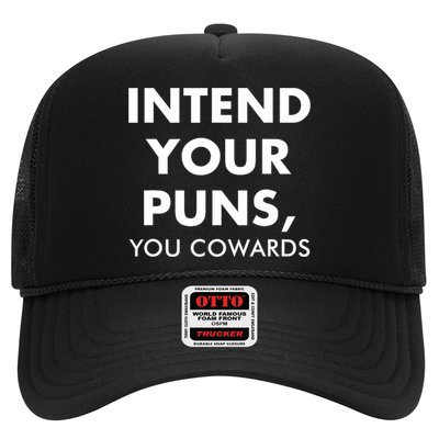 Intend Your Puns You Cowards Funny Hat