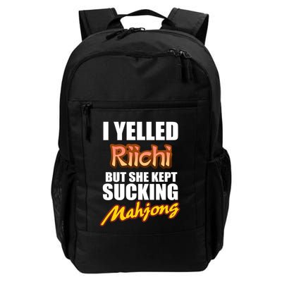 I Yelled Riichi But She Kept Sucking Mahjong Backpack