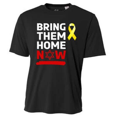 Israel Yellow Ribbon Symbol Bring Them Back Home Now Cooling Performance Crew T-Shirt