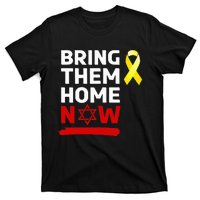 Israel Yellow Ribbon Symbol Bring Them Back Home Now T-Shirt