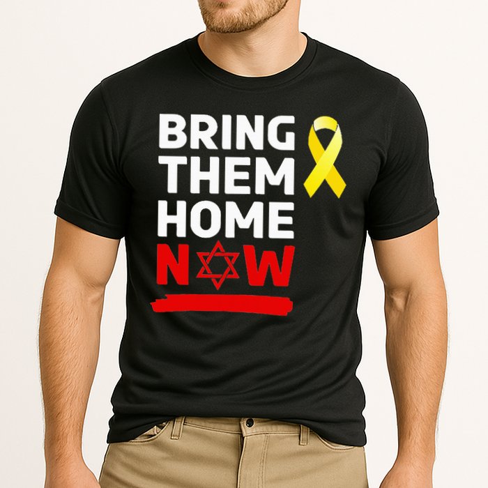 Israel Yellow Ribbon Symbol Bring Them Back Home Now Cooling Performance Crew T-Shirt