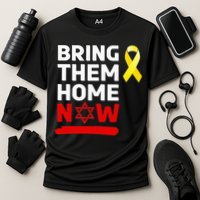 Israel Yellow Ribbon Symbol Bring Them Back Home Now Cooling Performance Crew T-Shirt