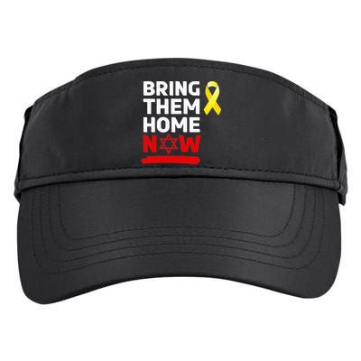 Israel Yellow Ribbon Symbol Bring Them Back Home Now Adult Drive Performance Visor