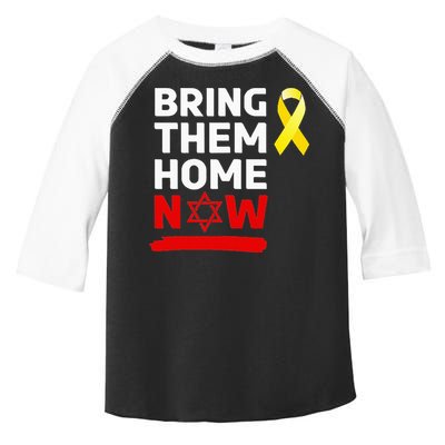 Israel Yellow Ribbon Symbol Bring Them Back Home Now Toddler Fine Jersey T-Shirt