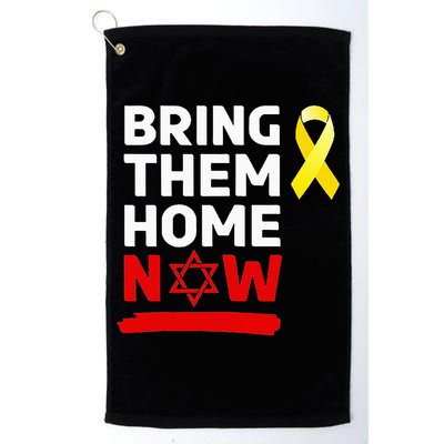Israel Yellow Ribbon Symbol Bring Them Back Home Now Golf Towel