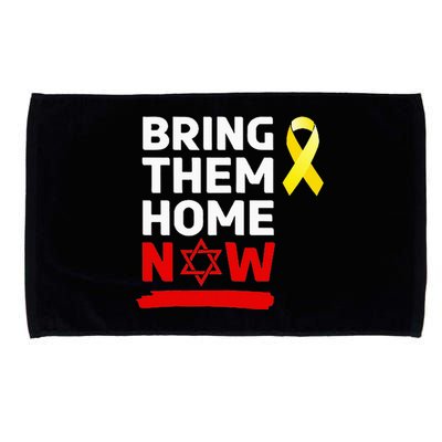 Israel Yellow Ribbon Symbol Bring Them Back Home Now Microfiber Hand Towel