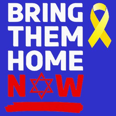 Israel Yellow Ribbon Symbol Bring Them Back Home Now T-Shirt