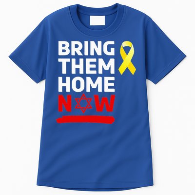 Israel Yellow Ribbon Symbol Bring Them Back Home Now Tall T-Shirt